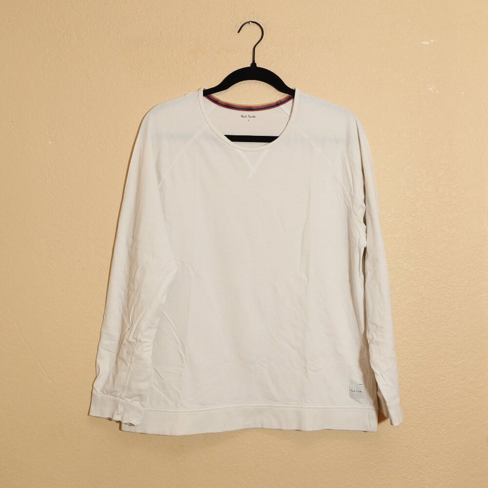 Paul Smith White Blank Long Sleeve (L)